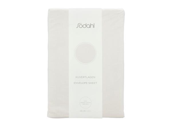 Bitz Södahl Organic Calm Envelope Sheet 180 X 200 X 8 Cm Offwhite