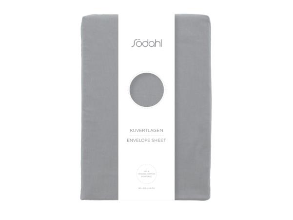 Bitz Södahl Organic Calm Envelope Sheet 90 X 200 X 8 Cm Stone Grey