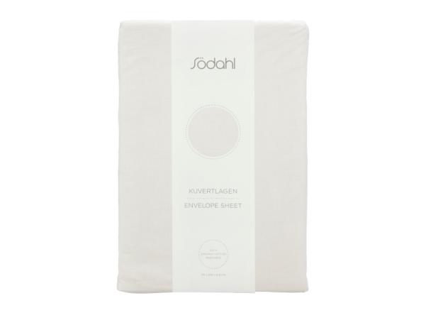 Bitz Södahl Organic Calm Envelope Sheet 90 X 200 X 8 Cm Offwhite