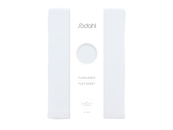 Bitz Södahl Organic Calm Flat Sheet 240 X 260 Cm White