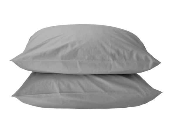 Bitz Södahl Organic Calm Pillowcase 60 X 63 Cm 2 Pcs Stone Grey