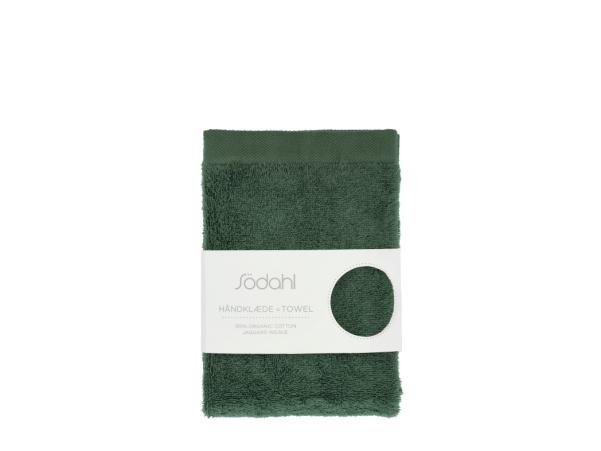 Bitz Södahl Organic Comfort Organic Towel 50 X 100 Cm Pine Green