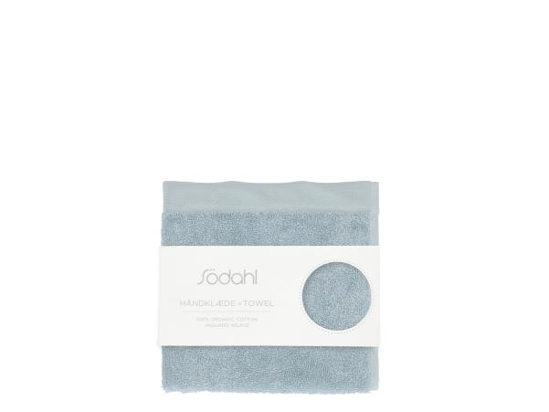 Bitz Södahl Organic Comfort Towel 40 X 60 Cm Linen Blue