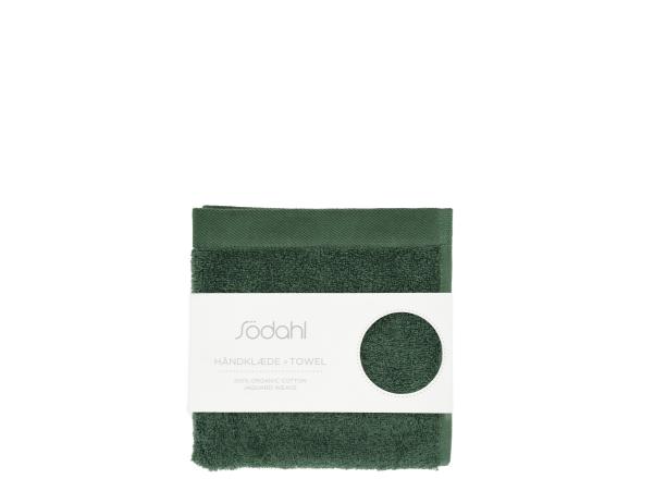 Bitz Södahl Organic Comfort Towel 40 X 60 Cm Pine Green
