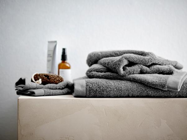 Bitz Södahl Organic Comfort Towel 40 X 60 Cm Stone Grey