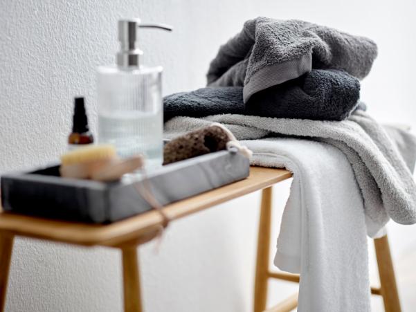 Bitz Södahl Organic Comfort Towel 50 X 100 Cm Light Grey