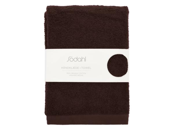 Bitz Södahl Organic Comfort Towel 70 X 140 Cm Coffee Brown