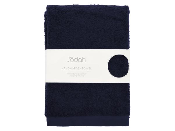 Bitz Södahl Organic Comfort Towel 70 X 140 Cm Navy Blue