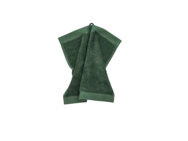 Bitz Södahl Organic Comfort Wash Cloth 30 X 30 Cm Pine Green