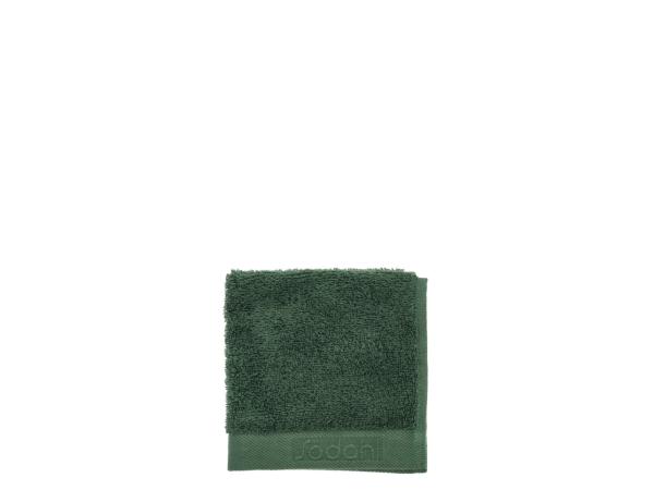 bitz Södahl organic Comfort Wash cloth 30 x 30 cm Pine green