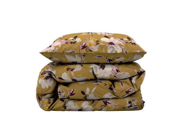 Bitz Södahl Organic History Bloom Bed Linen DE 135 X 200 Cm Golden