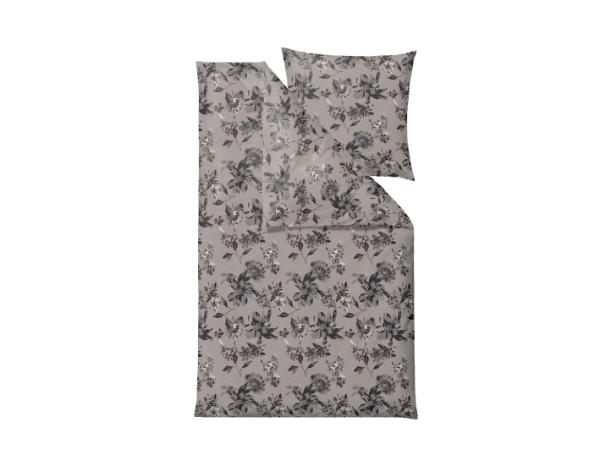 bitz Södahl organic History Bloom Bed linen DE 135 x 200 cm Grey
