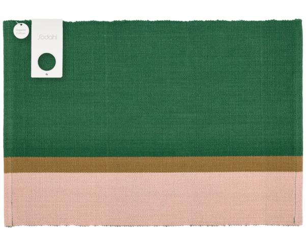Bitz Södahl Organic Impression Placemat 33 X 48 Cm Green