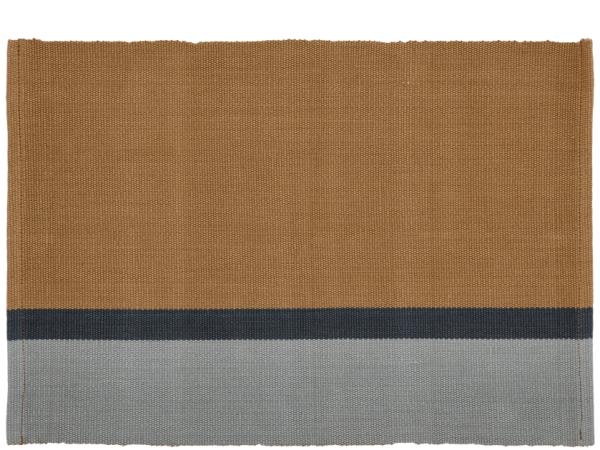 bitz Södahl organic Impression Placemat 33 x 48 cm Warm Taupe