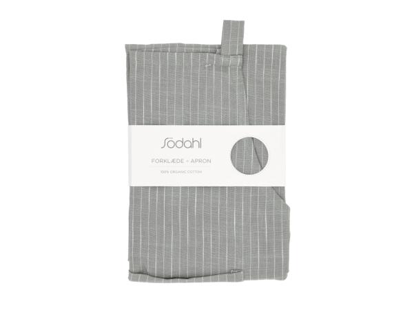 Bitz Södahl Organic Line Apron 70 X 91 Cm Stone Grey