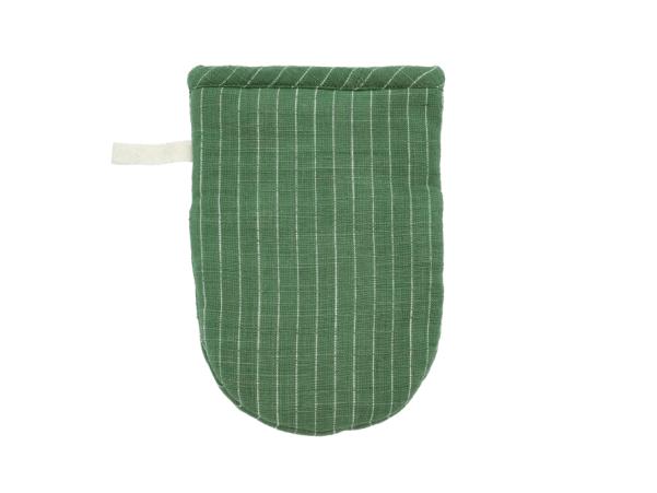 Bitz Södahl Organic Line Mini Oven Mitt 14 X 21 Cm Green