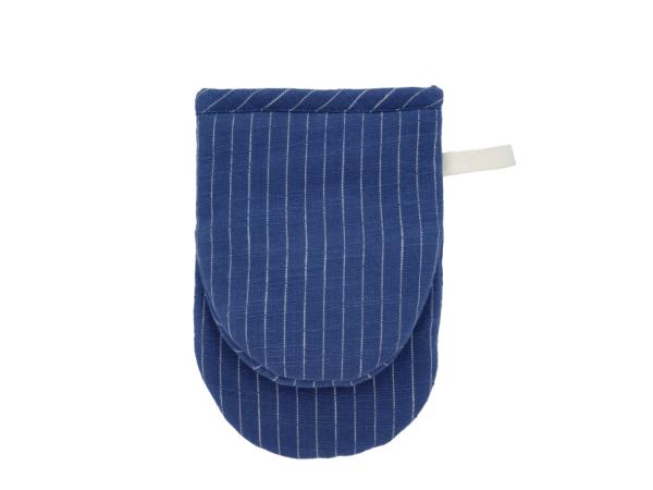 bitz Södahl organic Line Mini oven mitt 14 x 21 cm Royal Blue