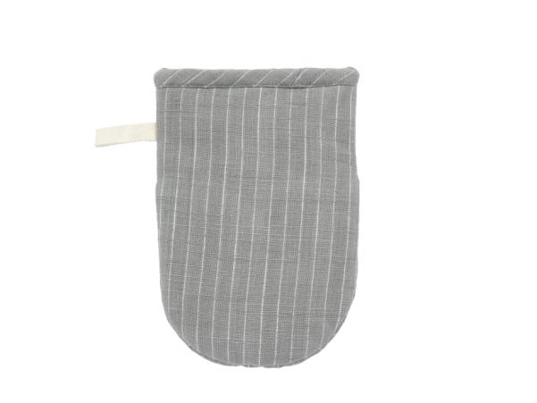 Bitz Södahl Organic Line Mini Oven Mitt 14 X 21 Cm Stone Grey