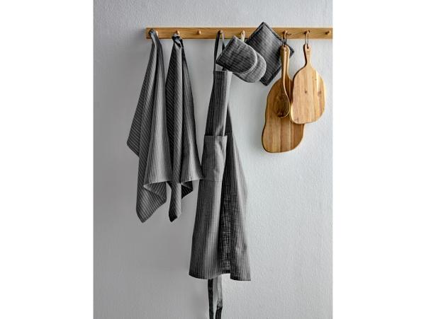 Bitz Södahl Organic Line Pot Holders 20 X 20 Cm 2 Pcs Stone Grey