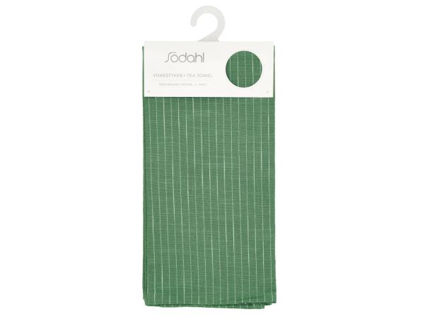 Bitz Södahl Organic Line Tea Towel 50 X 70 Cm 2 Pcs Green