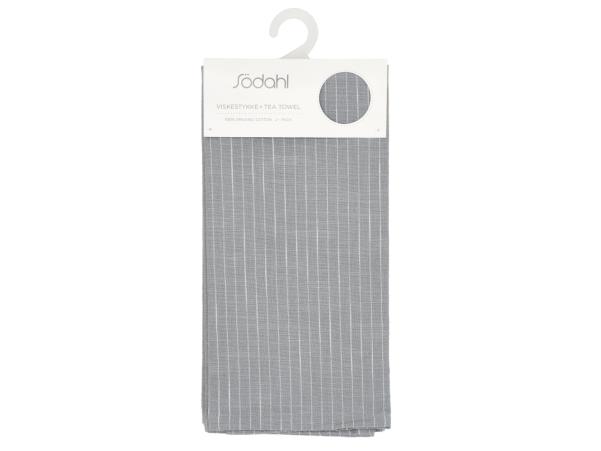 Bitz Södahl Organic Line Tea Towel 50 X 70 Cm 2 Pcs Stone Grey
