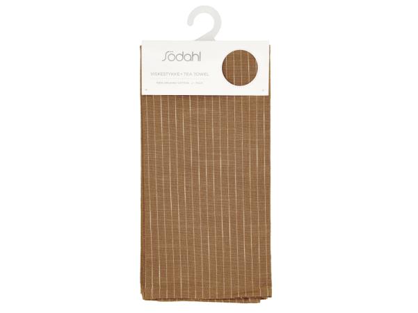 Bitz Södahl Organic Line Tea Towel 50 X 70 Cm 2 Pcs Warm Taupe