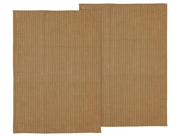 bitz Södahl organic Line Tea towel 50 x 70 cm 2 pcs Warm Taupe