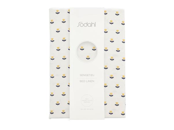 Bitz Södahl Organic Tulip Bed Linen 140 X 200 Cm Yellow
