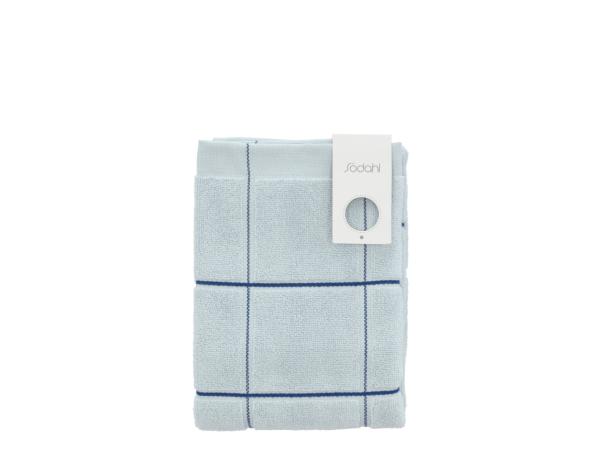 Bitz Södahl Organic Vista Towel 50 X 100 Cm Linen Blue