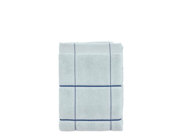 bitz Södahl organic Vista Towel 50 x 100 cm Linen blue
