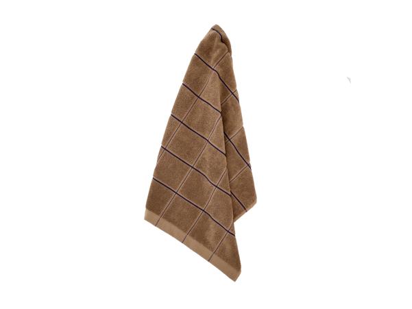 Bitz Södahl Organic Vista Towel 50 X 100 Cm Warm Taupe