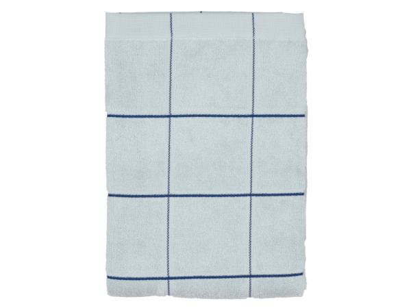 bitz Södahl organic Vista Towel 70 x 140 cm Linen blue