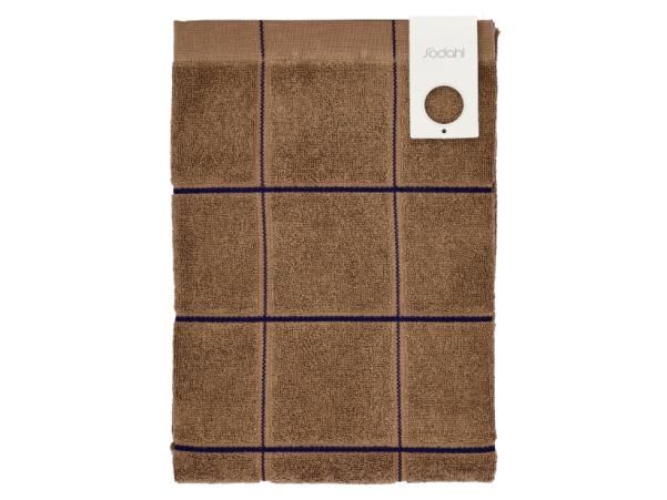 Bitz Södahl Organic Vista Towel 70 X 140 Cm Warm Taupe