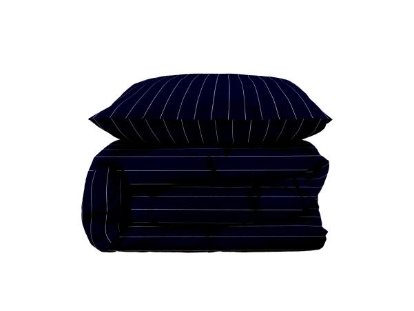 Bitz Södahl Organic Zen Bed Linen 140 X 220 Cm Navy Blue