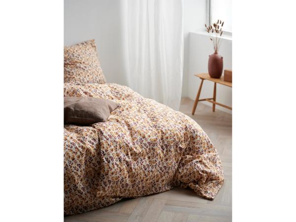 Bitz Södahl Painterly Leaf Bed Linen DE 135 X 200 Cm Gold
