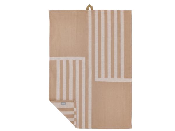 Bitz Södahl Reflection Tea Towel 50 X 70 Cm 2 Pcs Warm Taupe