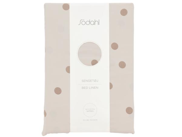 Bitz Södahl Solaris Bed Linen 140 X 200 Cm Warm Taupe