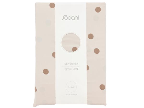 Bitz Södahl Solaris Bed Linen 140 X 220 Cm Warm Taupe
