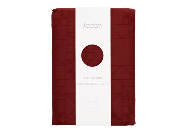 Bitz Södahl Star Damask Christmas Tablecloth 140 X 320 Cm Red