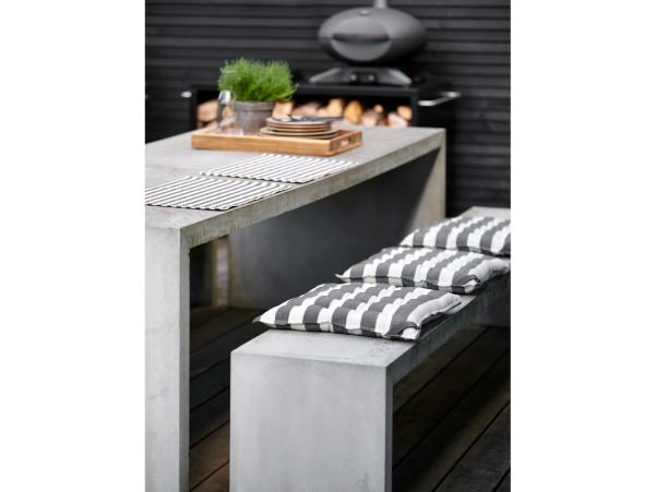 Bitz Södahl Statement Stripe Placemat 33 X 48 Cm 2 Pcs Ash