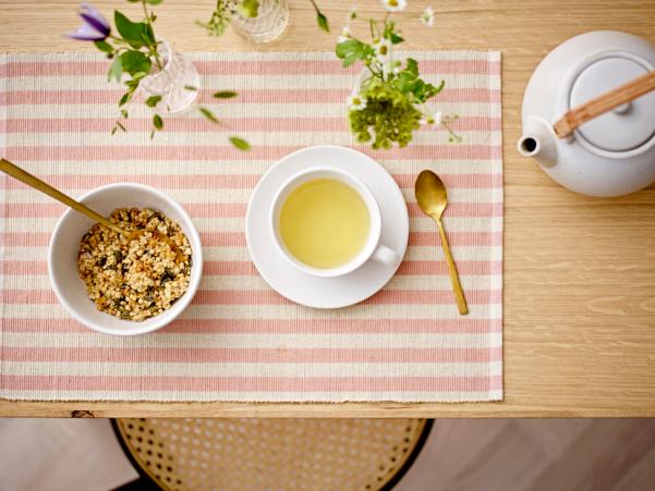 Bitz Södahl Statement Stripe Placemat 33 X 48 Cm 2 Pcs Rose