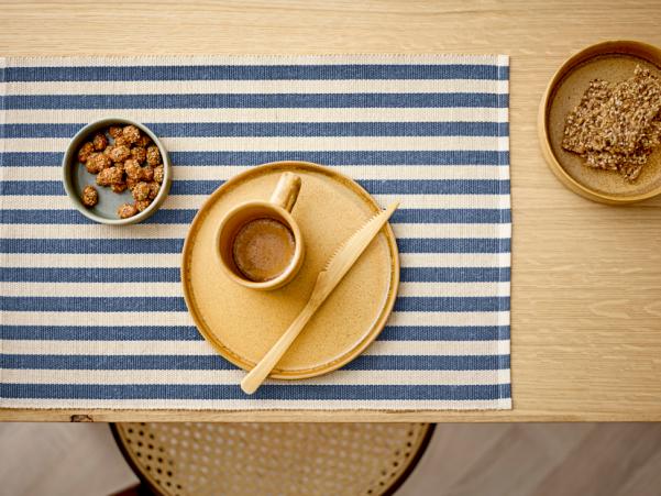 Bitz Södahl Statement Stripe Placemat 33 X 48 Cm 2 Pcs Blue