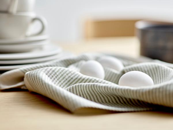 Bitz Södahl Statement Stripe Tea Towel 50 X 70 Cm Beige