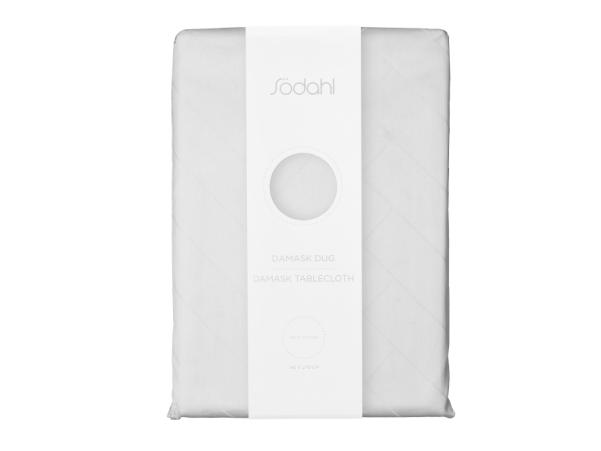 Bitz Södahl Tiles Damask Tablecloth 140 X 270 Cm White