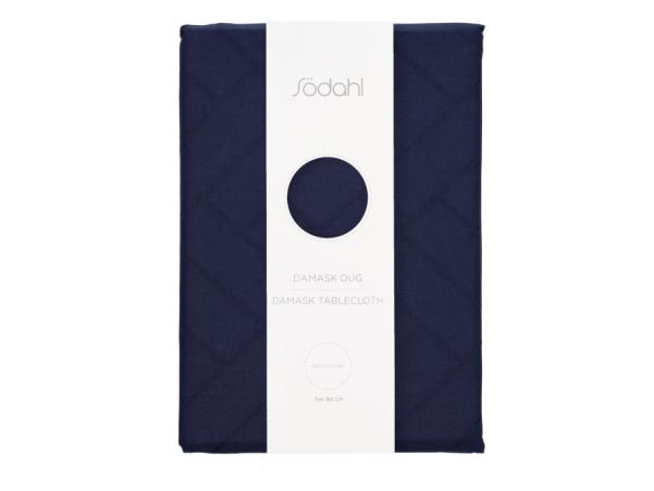 Bitz Södahl Tiles Damask Tablecloth Dia 180 Cm Indigo