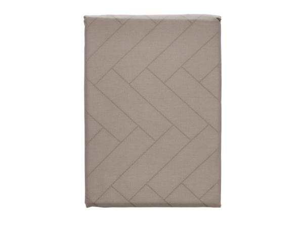 Bitz Södahl Tiles Damask Tablecloth Dia 180 Cm Taupe