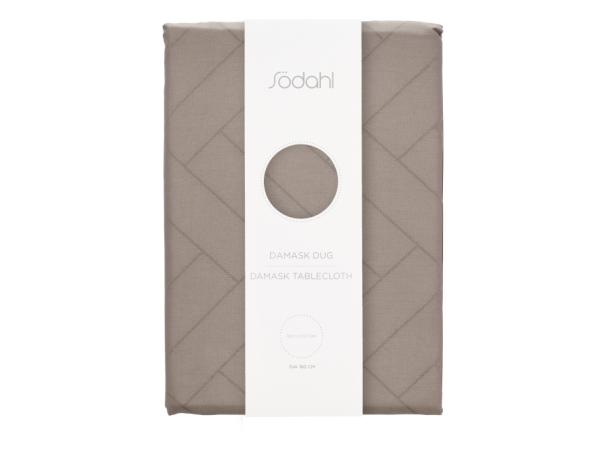 Bitz Södahl Tiles Damask Tablecloth Dia 180 Cm Taupe