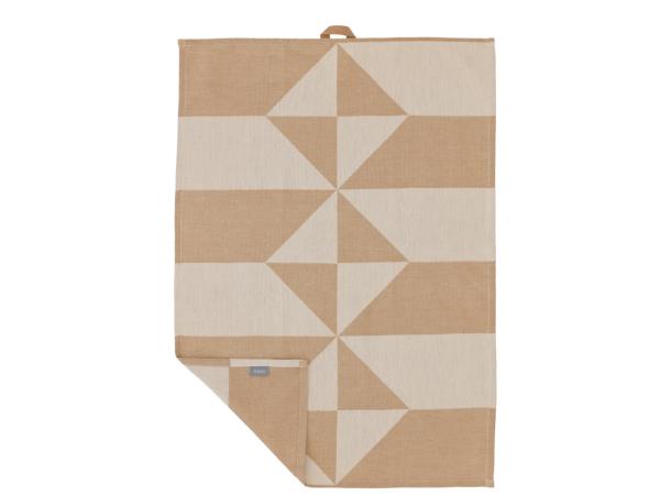 Bitz Södahl Twist Tea Towel 50 X 70 Cm 2 Pcs Warm Taupe