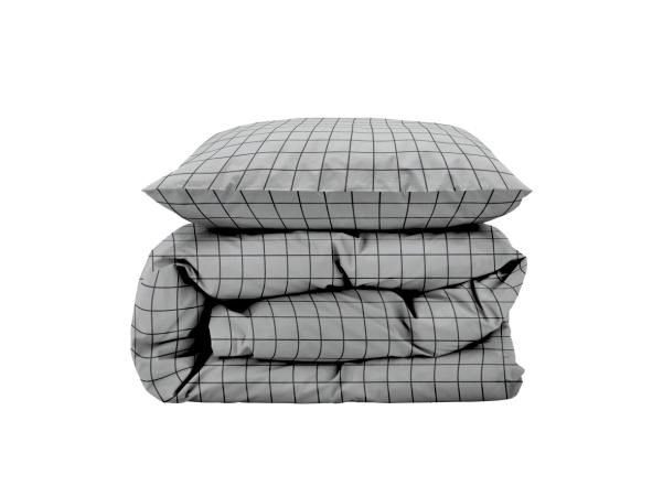 Bitz Södahl Vista Bed Linen 140 X 200 Cm Cloud Grey