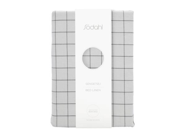 Bitz Södahl Vista Bed Linen 140 X 220 Cm Cloud Grey